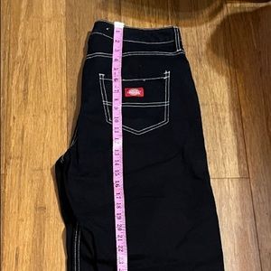 Dickies wide leg black jeans